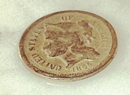 3 Cent US Coin