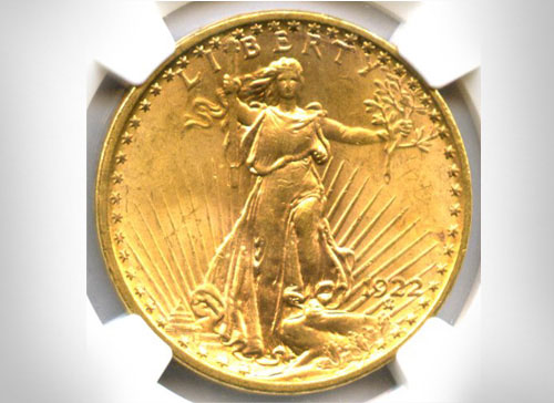 Antique Gold Coin