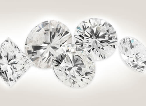 White Round Cut Diamonds Set Buy Round Cut Diamonds