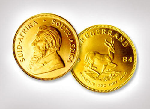 Sauid Afrika Pure Gold Coin